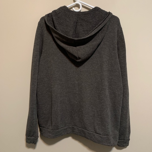 Joe’s Jeans Terry-Lined Zip-Up Hoodie, size S - Picture 7 of 9